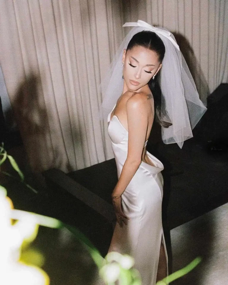 Ariana Grande, robe de mariée