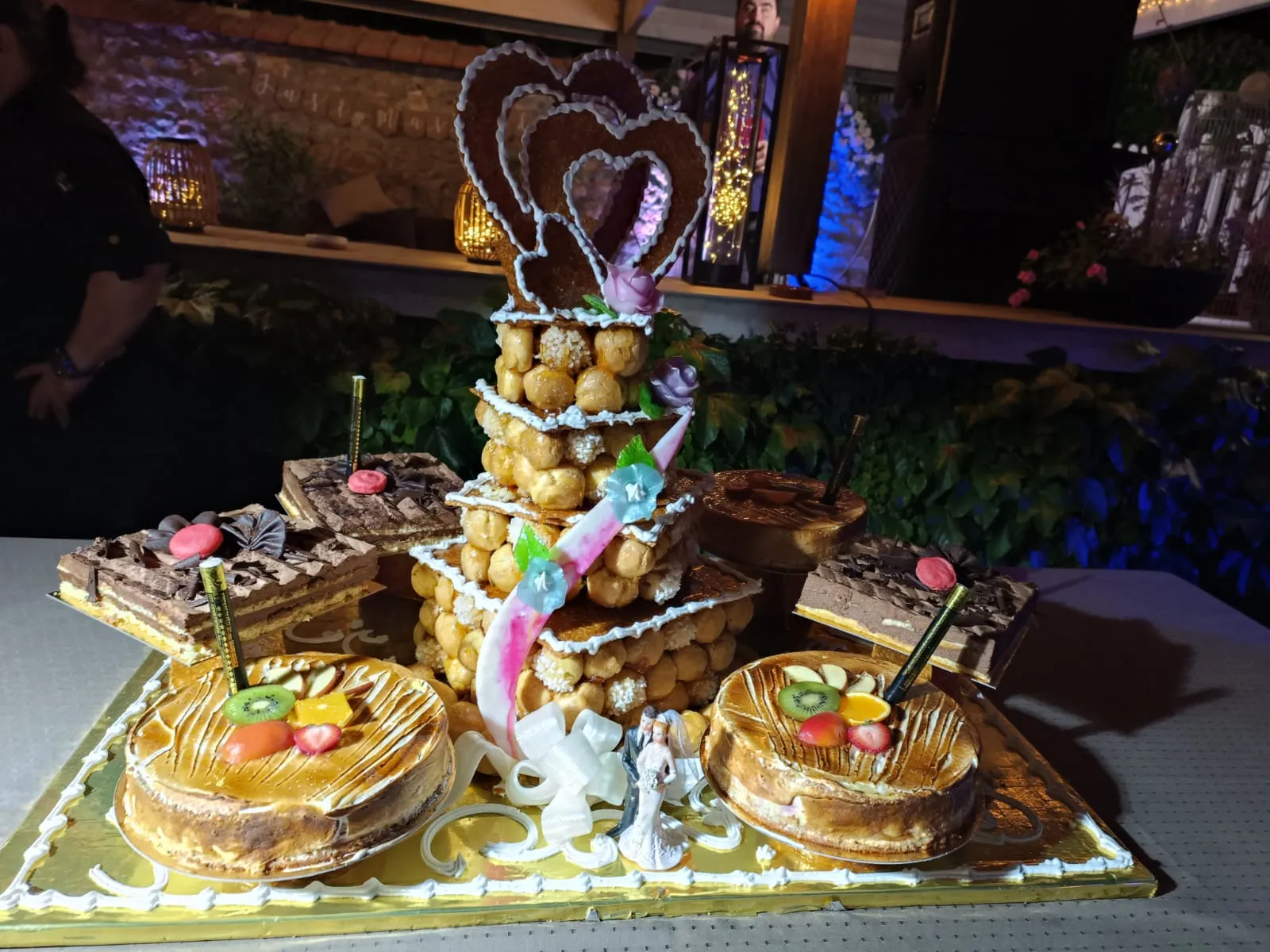 Décoration de gâteaux de mariage